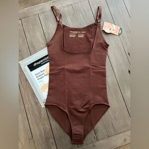 Shapermint Essentials Open Bust Bodysuit Shaper Panty